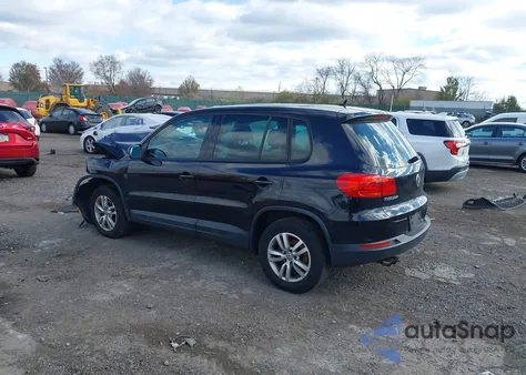 2012 Volkswagen Tiguan S z USA, uszkodzony, nr VIN WVGAV7AX8CW593436